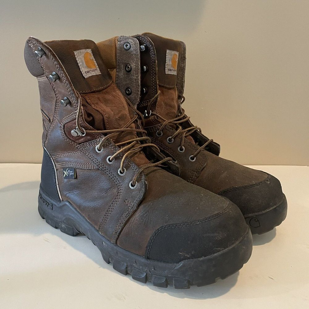 Carhartt Boots‎ 8 inch Energy Waterproof Composite Toe CMF8720 Size Mens 11.5